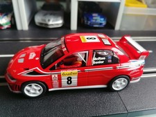 scalextric Mitsubishi Lancer WRC avec Lumières Trés bon État (carrera, Ninco..) 