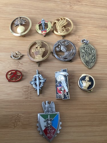 Lot insignes militaires - lot,