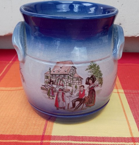 Pot grès alsace - pot, en