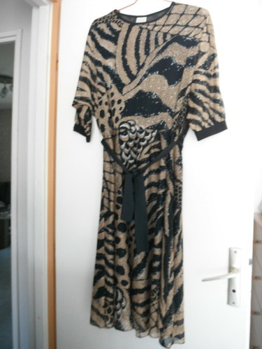 Robe longue manche 3 - , 3/4