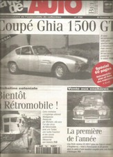 LA VIE DE L'AUTO N°736 TRIUMPH VITESSE / GHIA 1500 GT / UNIC ZU CHEZ MOTOBECANE
