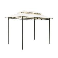 Gazebo en fer 3x2 pour jardin