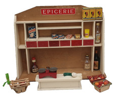 JOUET ANCIEN ÉPICERIE BOIS ET