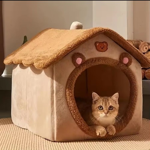 Maison pliable pour chat - pliable, chat/