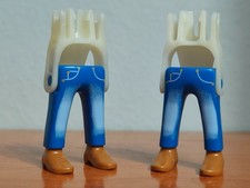 PLAYMOBIL X2 JAMBES BLEUES