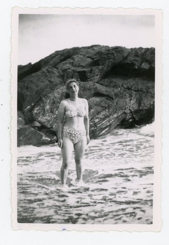 Photo 1951 pornic mer vague - photo,