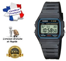 Casio F-91W-1DG -Montre Mixte