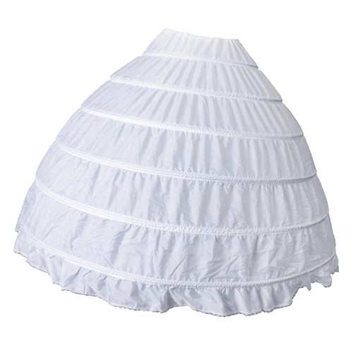 Jupon long blanc vintage - long, 6