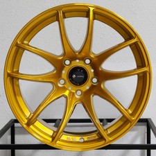 4-New 18" Vors TR4 Wheels 18x9.5 5x110 35 Candy Gold Rims 73.1
