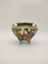 Burn perfume, incense, vase, pot, satsuma porcelain, Japanese decor