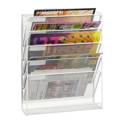 Porte journaux mural - porte-journaux, support