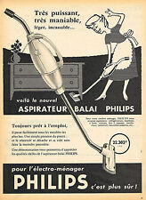 1958 PHILIPS ADVERTISING 124 ADVERTISING Vacuum Broom
