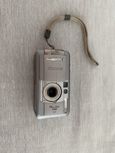 Canon powershot s40 argenté - powershot,