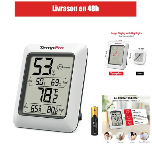 Thermopro tp50 hygromètre - thermopro,