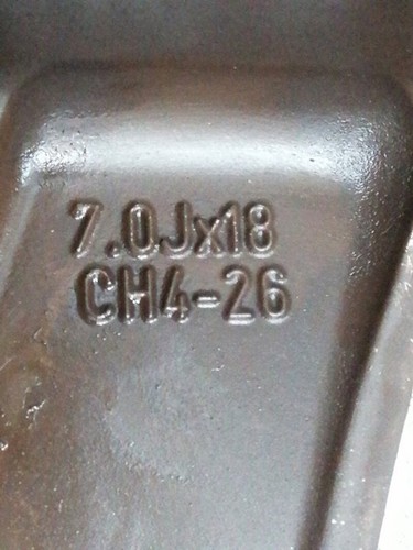Jeu jantes citroen - 18,