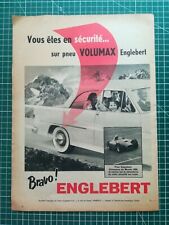 465 Vintage Advertising circa 1950 Volumax Englebert Continental Edison Back Tire