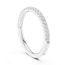 Bague ronde 21 pièces diamant