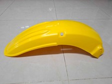 SUZUKI 1978-RM100-RM125-RM250-RM400 REAR FENDER PLASTIC YELLOW GENUINE NOS JAPAN