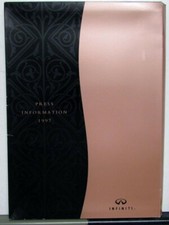 1997 Infiniti Informational Press Kit Q45 J30T J30 I30t Q45t I30