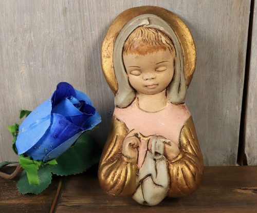 Statue plaque mural - plaque, religieuse