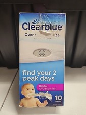 Clearblue Advanced 2 Peak Days Digital Ovulation Test 10ct 