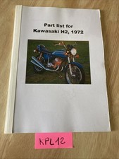 Kawasaki 750 H2 1972 parts