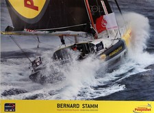 Poster: lot of 4 veil posters B Stamm fireplaces Poujoulat Vendée Globe 2008