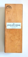 Coffret boite en bois (vide) pour bouteille de Whisky Highland Dream 1998.
