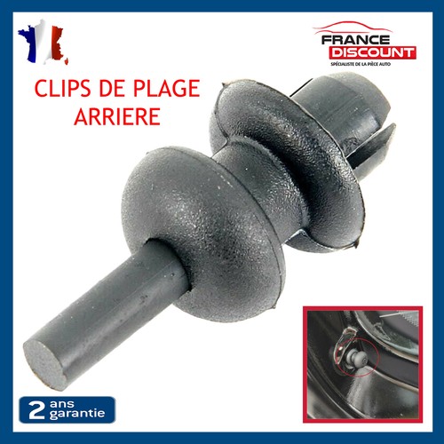 Clip fixation plage - fixation, arriere