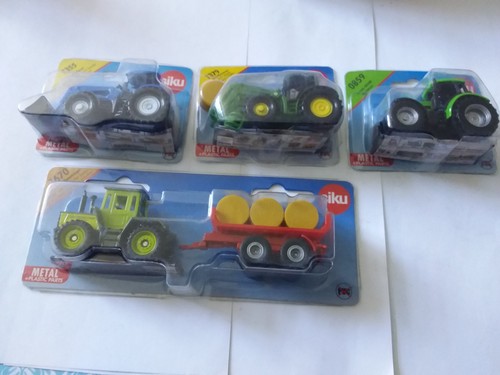 Siku lot 4 - 1/87, tracteurs