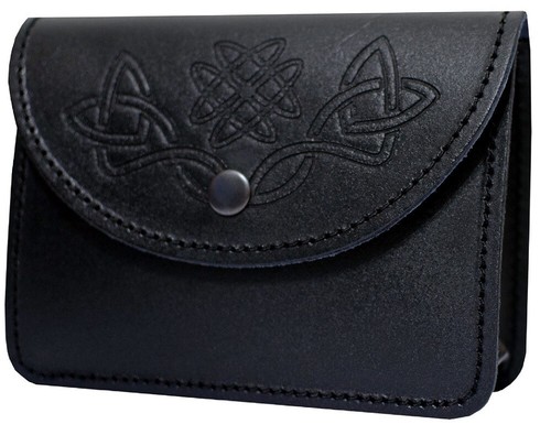Noir ceinture kilt - ceinture, pochette