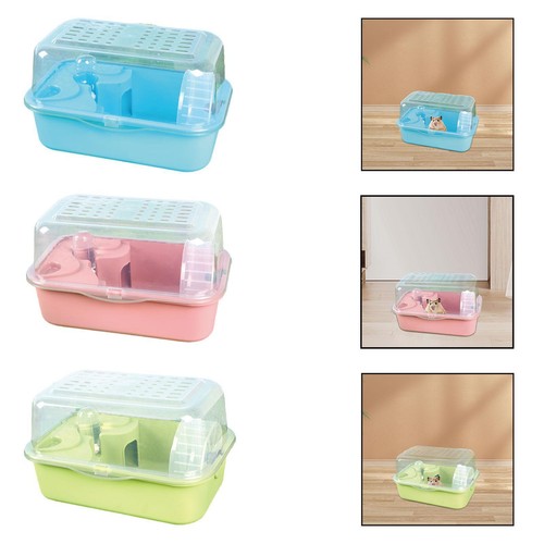 Hamster cage clear openable - hamster,