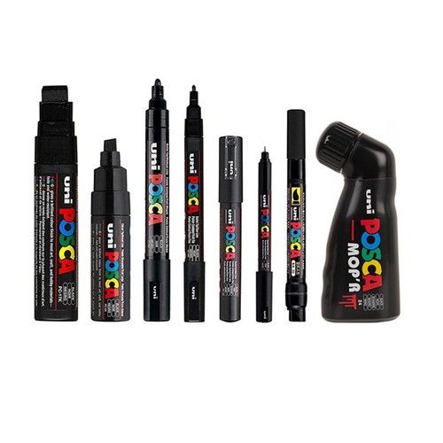 Marqueurs posca noir - -,