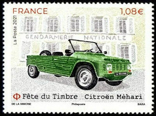 Timbre 5519 neuf - -, voiture