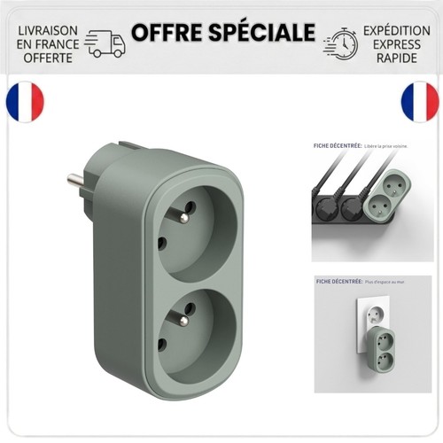 Adaptateur mural prises - adaptateur,