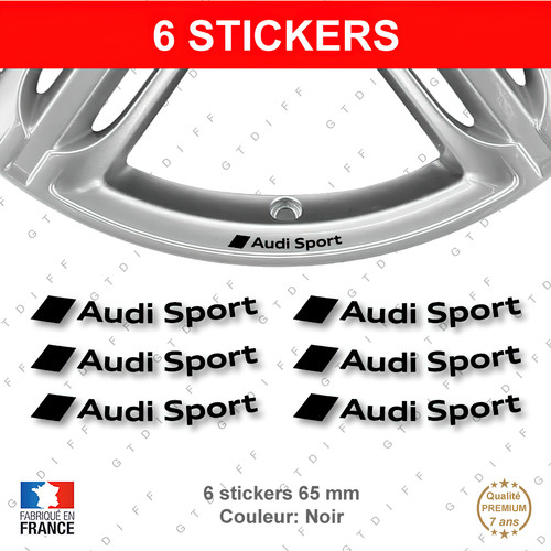 Audi sport stickers jantes - stickers,