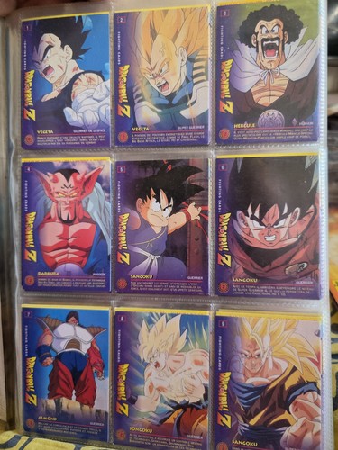 Panini dragon ball - z, lot