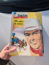Recueil Tintin n°50 – 500 pages – Cowboy / Western – Années 60 – Rare
