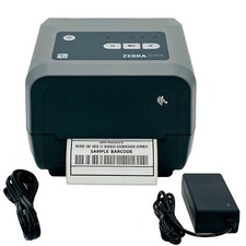 TESTED Zebra ZD420 Direct & Thermal Transfer Barcode Printer USB BT WiFi 300 dpi