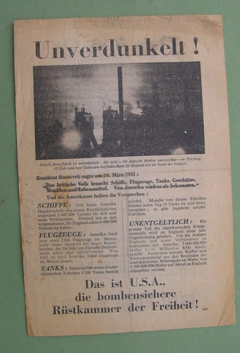 Wwii tract americain écrit - americain, us