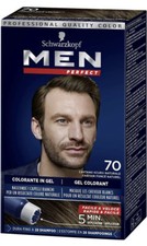 Schwarzkopf 70 Men Perfect  Gel Colorant châtain Foncé Naturel