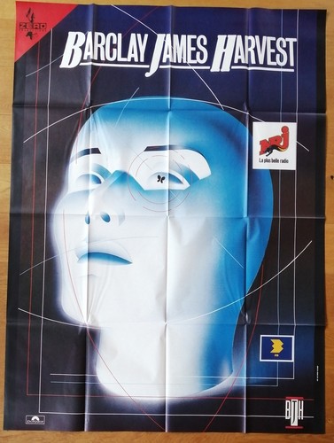 Barclay james harvest affiche - barclay,