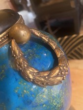 Paire De Vases En Faïence