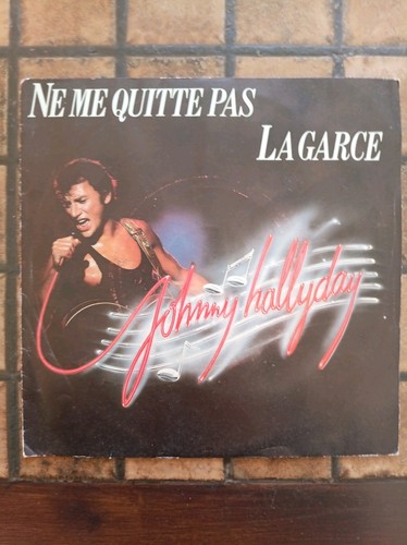 Johnny hallyday single vinyle - johnny,