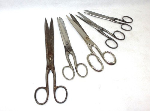 Lot ciseaux anciens vers - lot,