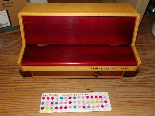 Ancien piano bois jouet enfant - ancien,