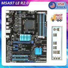 ASUS M5A97 LE R2.0 DDR3 RAM Socket AM3+ AMD 970 SATA3.0 6Gb/s ATX Motherboard