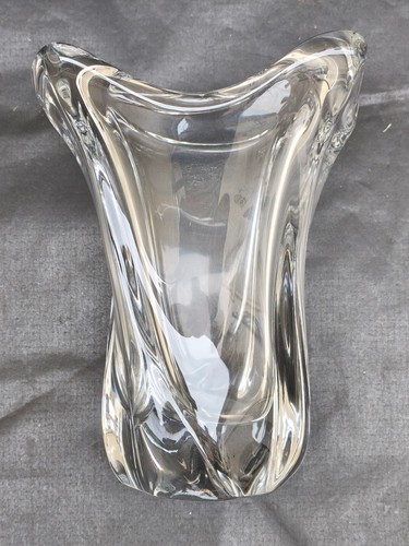 Grand vase cristal - daum, france