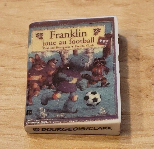 Fève livre franklin - franklin, joue
