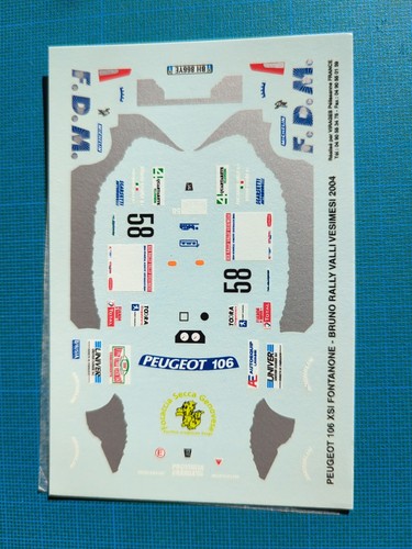 Decals peugeot 106 xsi - 106,